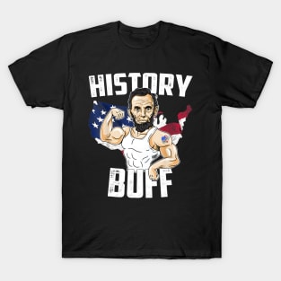 4th of July History Buff President Abraham Lincoln Patriotic T-Shirt